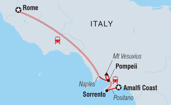 A Picturesque Journey: Navigating Your Way from Rome to the Enchanting Amalfi Coast