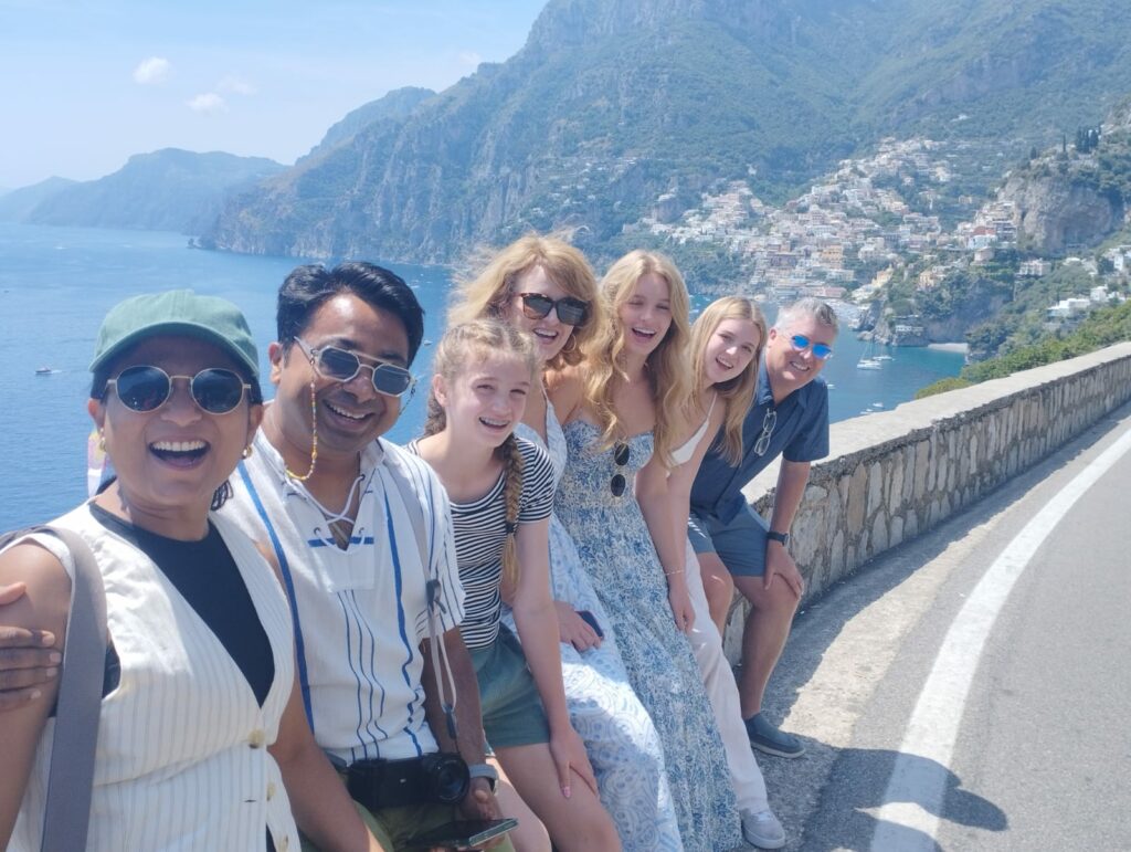 Photo opportunity in Positano for Instagram or other social medias