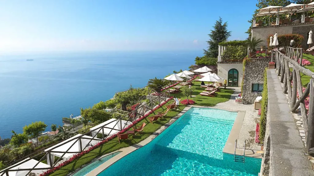 Palazzo Avino luxury hotel in Ravello